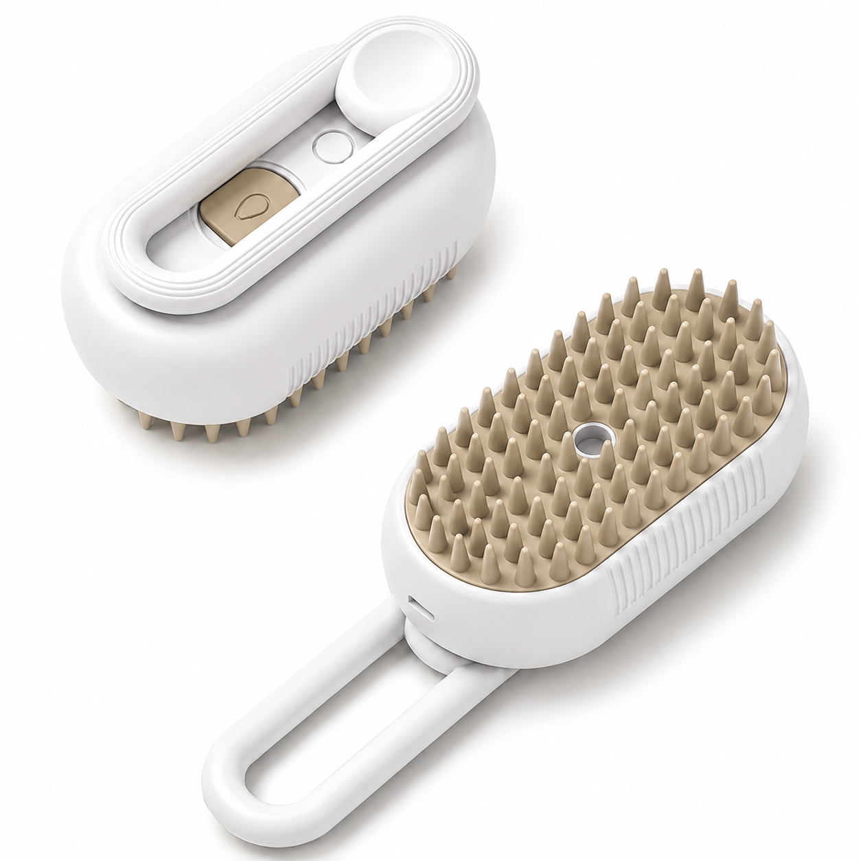 Steamy Self-Cleaning Pet Brush