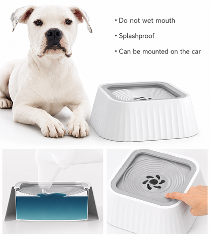No-Spill Pet Water Bowl