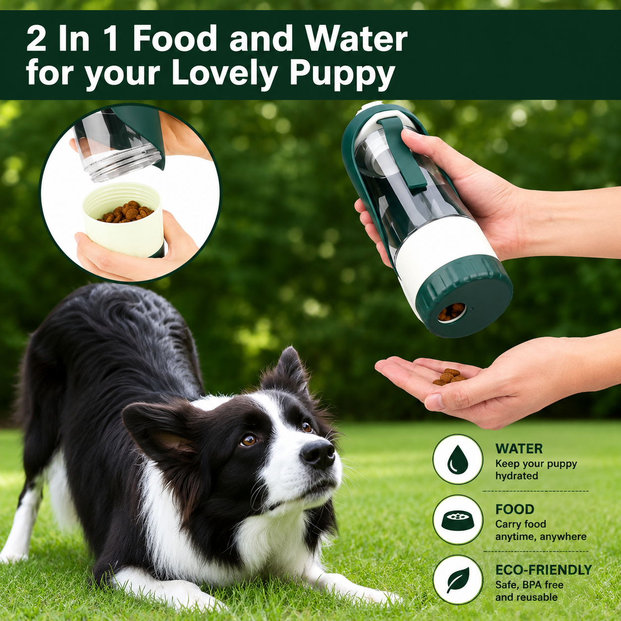 Portable Pet Travel Bottle